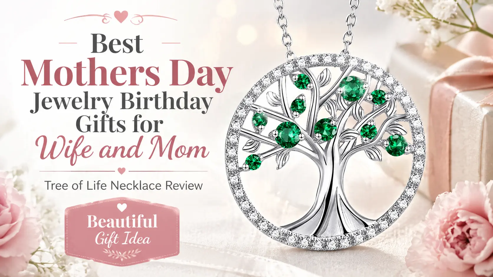 Best Mothers Day Jewelry Birthday Gifts for Wife and Mom