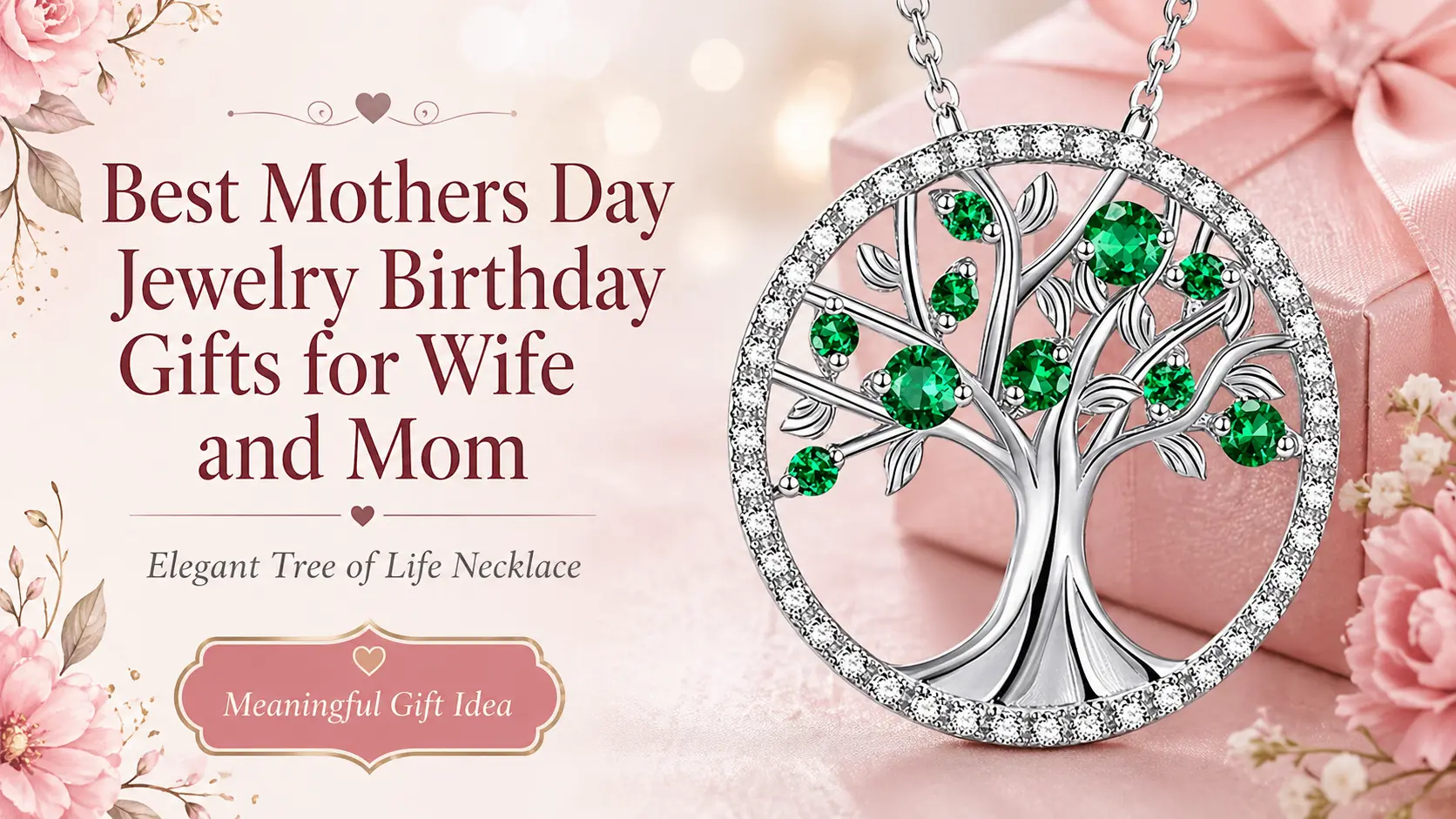 Best Mothers Day Jewelry Birthday Gifts for Wife and Mom